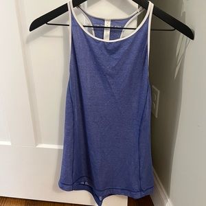 Lululemon blue racerback tank